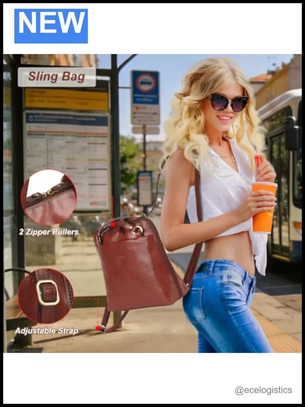 Italian Full Grain Leather Convertible Backpack Purse for Women